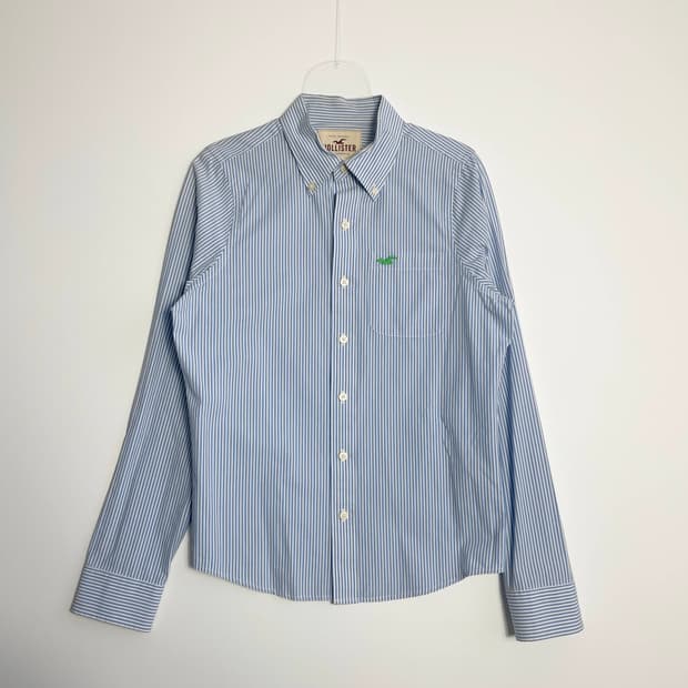 F1 홀리스터 Hollister 스트라이프 옥스포드 셔츠 S사이즈