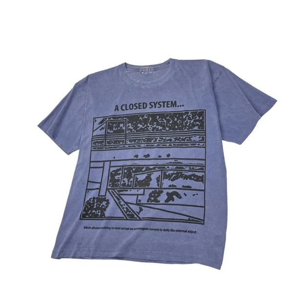 overdye closed system big T-shirt