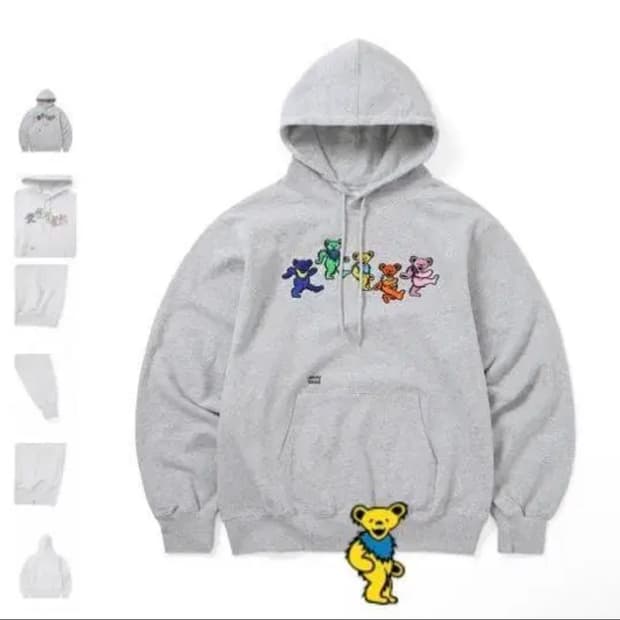 디스이즈네버댓 X 그레이트풀데드 한정판 후드티 L