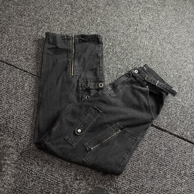 프로젝트gr 텍티컬 멀티 포켓 와이드핏 플라이트 팬츠 3375