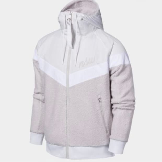 나이키 양털 윈드러너 자켓