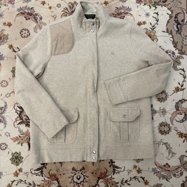 폴로랄프로렌 숄더패치 헌팅자켓