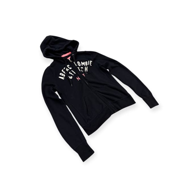 아베크롬비 뉴욕 핑크 후드집업