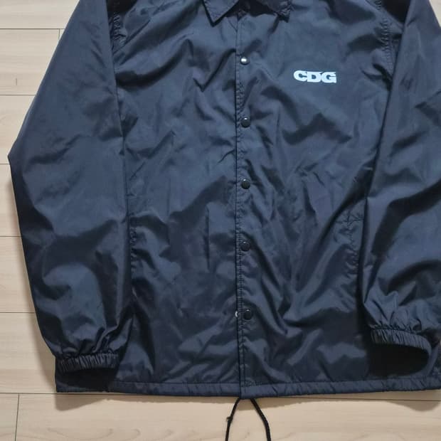 CDG 코치 자켓 블랙 XL