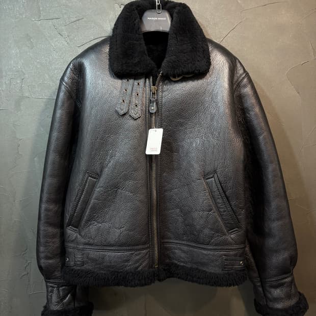 [L] VINTAGE 빈티지 양가죽 무스탕