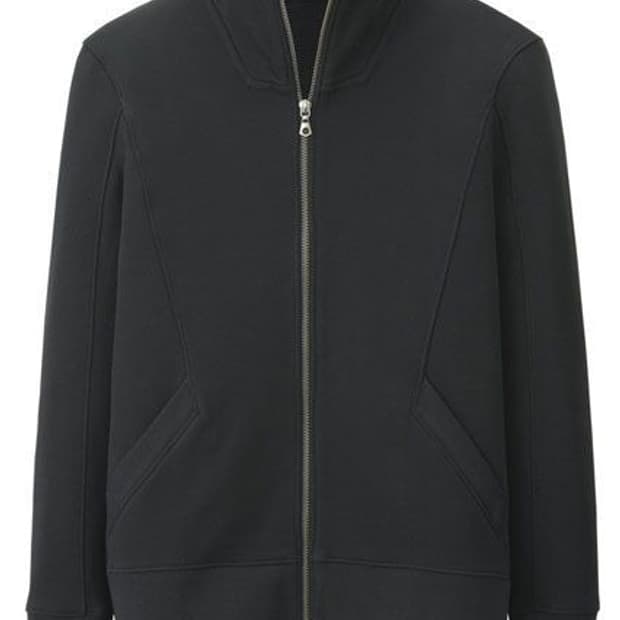 유니클로 헬무트랭 어반스웨트 하이넥 풀집업 자켓 L