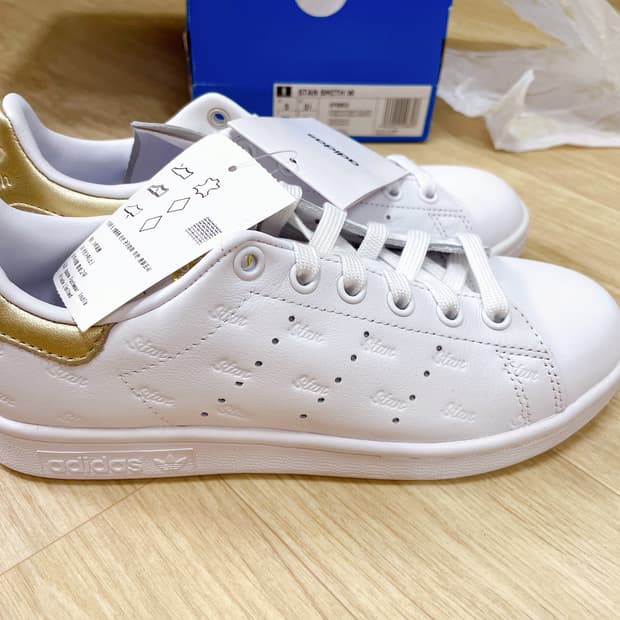 [새상품] Adidas 아디다스 스탠스미스 골드 매장판