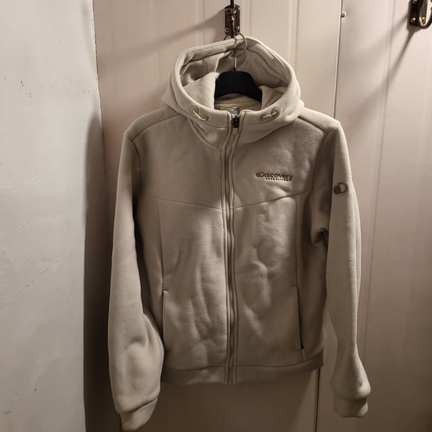 디스커버리 익스페디션 후드집업 아이보리
