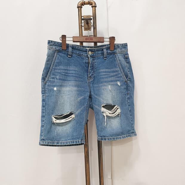 PLAC 플랙 남자 청반바지 데님쇼츠 31