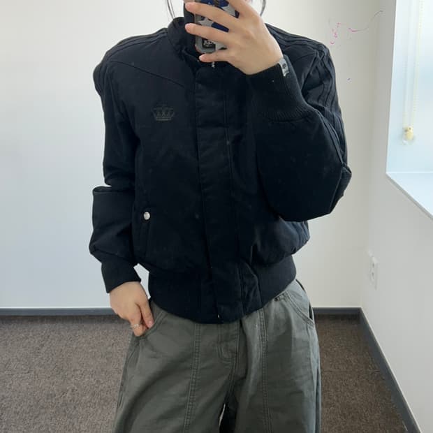 Adidas 아디다스 미시엘리엇 데드스탁 왕관 봄버 자켓