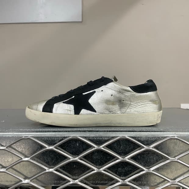 골든구스 슈퍼스타 실버블랙 250