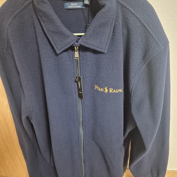 (새상품L)폴로 랄프 로렌 x 빔즈 플리스 재킷 다크 네이비