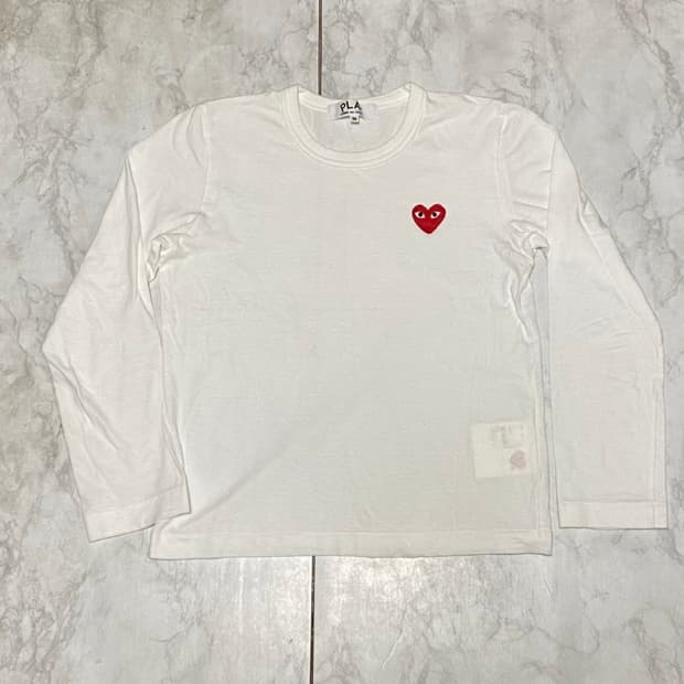 꼼데가르송 정품 여성 티셔츠 사이즈 여성 90