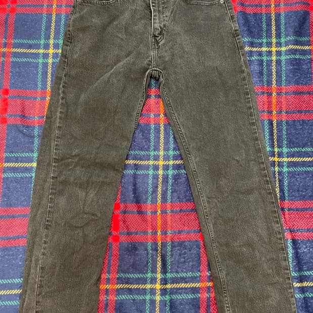 리바이스 505 블랙 스트레이트 진