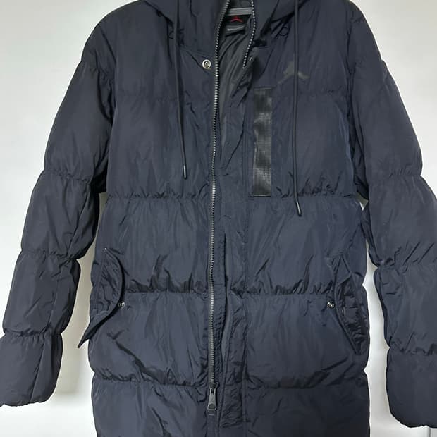 조던 블랙 패딩 점퍼