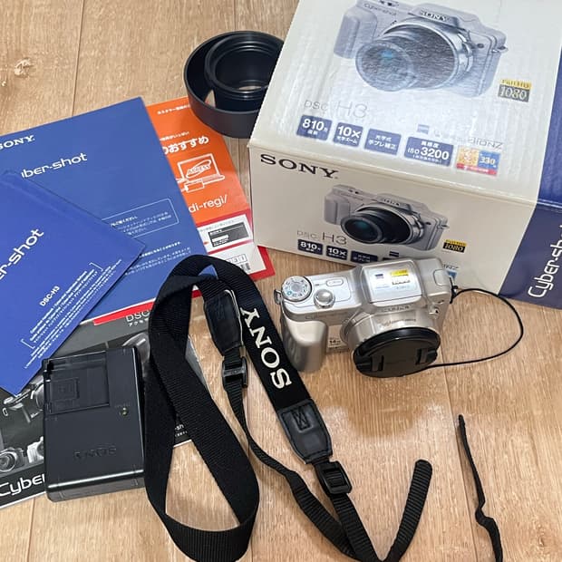 소니 사이버샷 DSC-H3 디지털카메라 소니디카  소니카메라