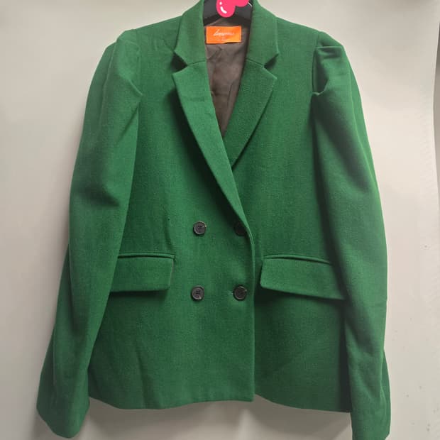 울 오버핏 자켓 M