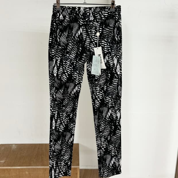 엠엠식스 오버프린트 스키니 레그 팬츠