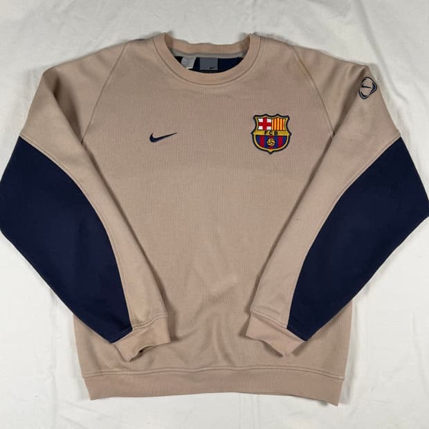 03-04 나이키 바르셀로나 축구 맨투맨 스웻셔츠