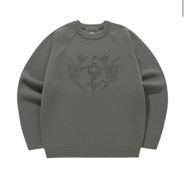 SANSAN GEAR 산산기어 파이로 니트 탄 - 23FW