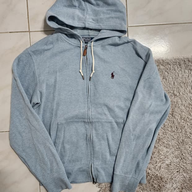 폴로 랄프로렌 니트 후드집업