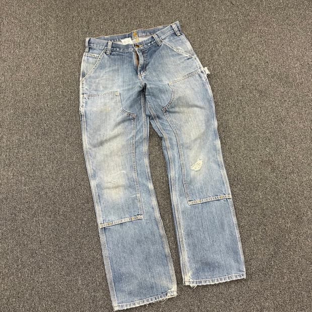 칼하트 더블니 워크팬츠 32