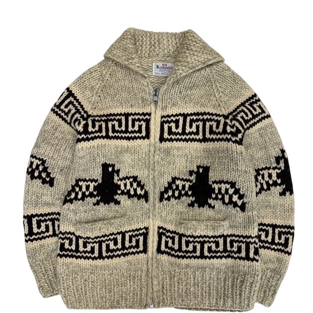 카나타 코위찬 니트집업 아이보리 (L) 