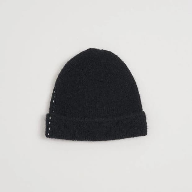 마뗑킴 핸드 스티치 비니 / 블랙