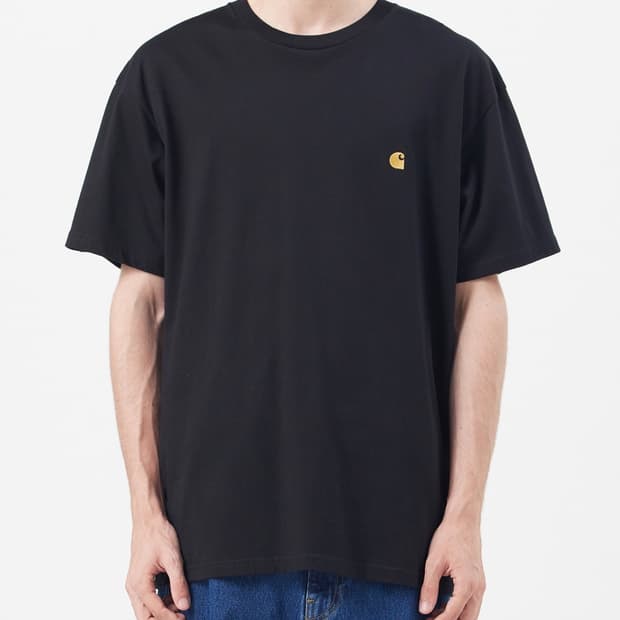 칼하트wip 반팔 체이스 티셔츠