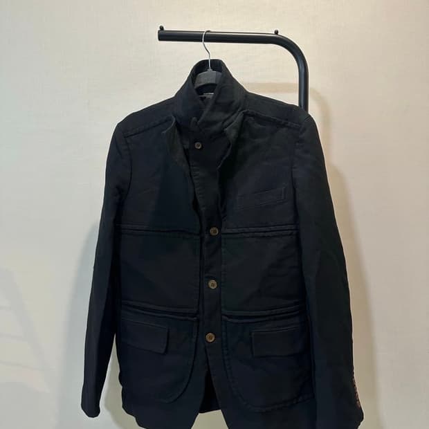 꼼데가르송 옴므 듀스 2018 축융 폴리 자켓