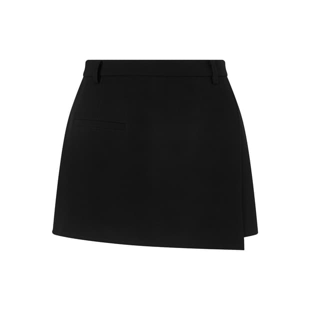 오르 ORR 로우라이즈 랩 큐롯 팬츠 블랙 XS