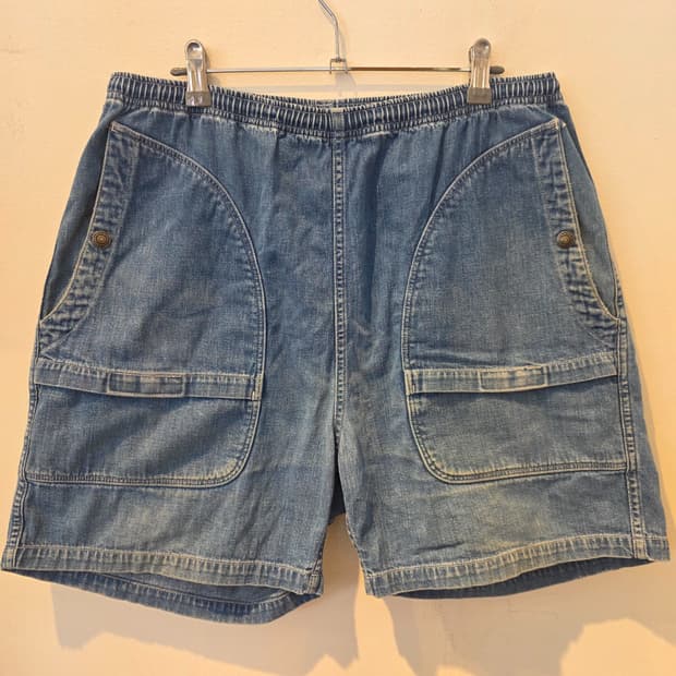 Orslow X Beams Denim Phishing Shorts XL