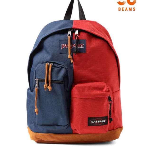 빔즈 x 잔스포츠 x 이스트팩 하이브리드팩  백팩 (새상품)