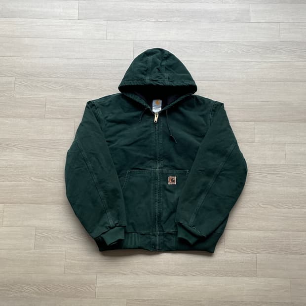 칼하트 j130 SPC 그린 액티브 자켓 샌드스톤 carhartt