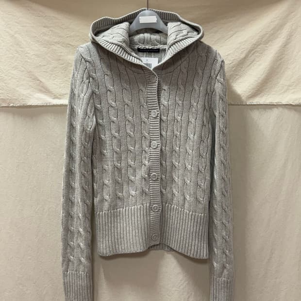 브랜디멜빌 짜임 니트가디건