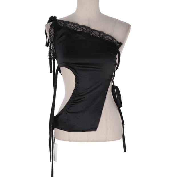 (새상품) 나체 트임 티