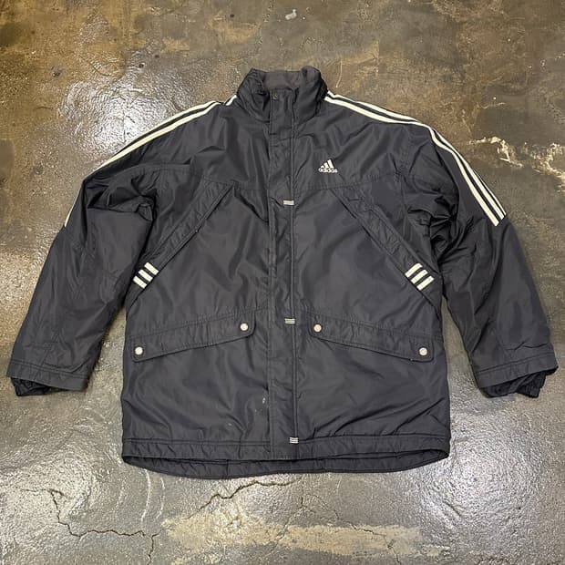 00s 아디다스 블랙 패딩자켓 XL