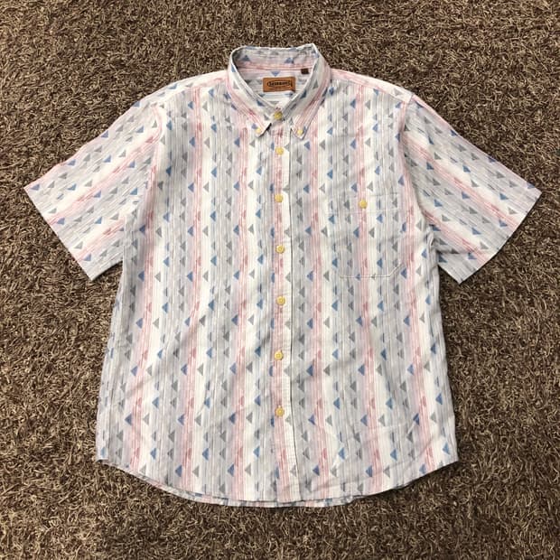 미쏘니 패턴 반팔 셔츠