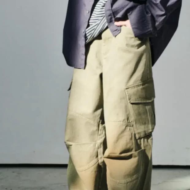 다이브인 무민서 베른카고팬츠 카키