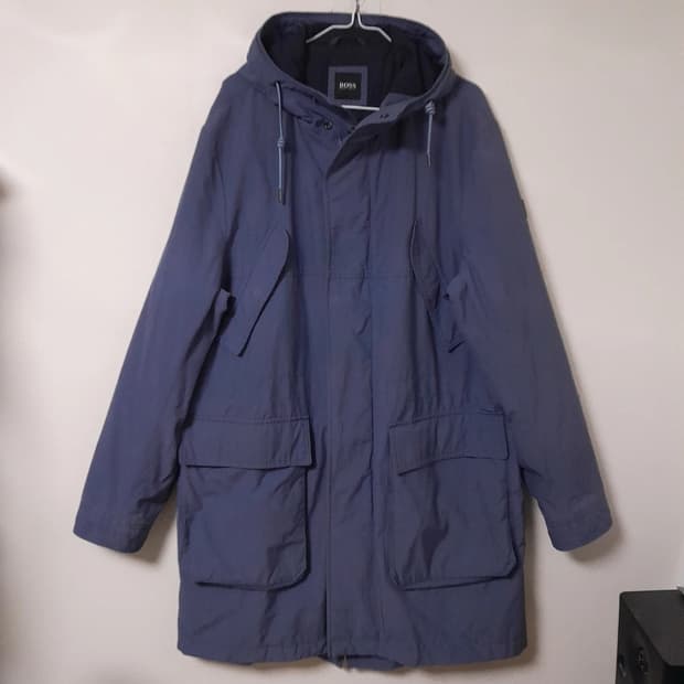 휴고보스 블랙라벨 후드자켓 