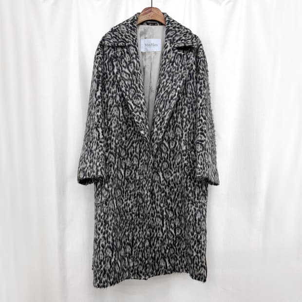 막스마라 레오파드 로브 코트