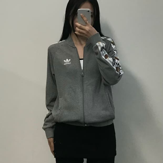 아디다스 니고베어 그레이 코튼 져지