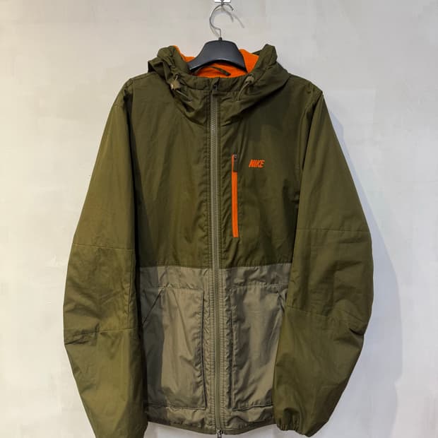나이키 카키 기모자켓