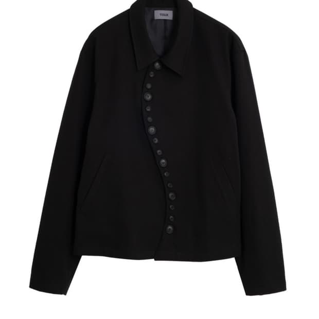 [1사이즈] 요석 S button jacket (Black)