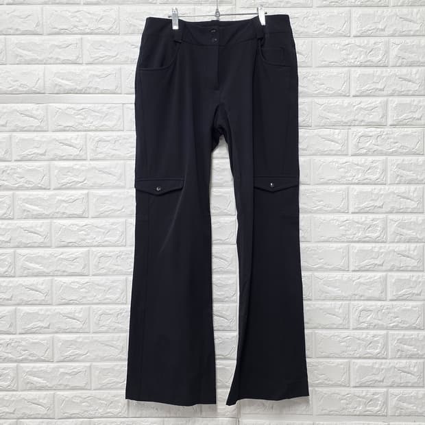 택포_ 나이키 골프 여성 플레어 바지 블랙 29인치