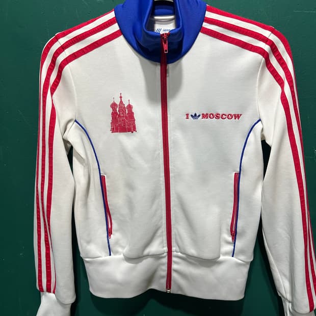 아디다스 모스크바 트랙탑져지 화이트90