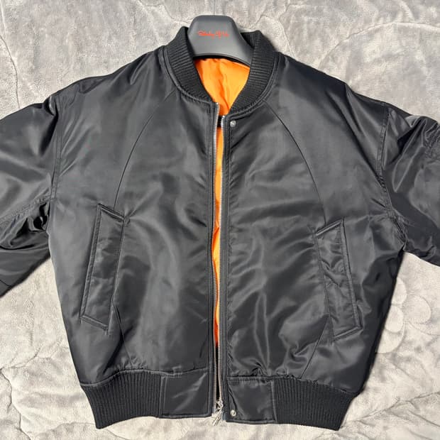 STU 쇼트 봄버 자켓 M