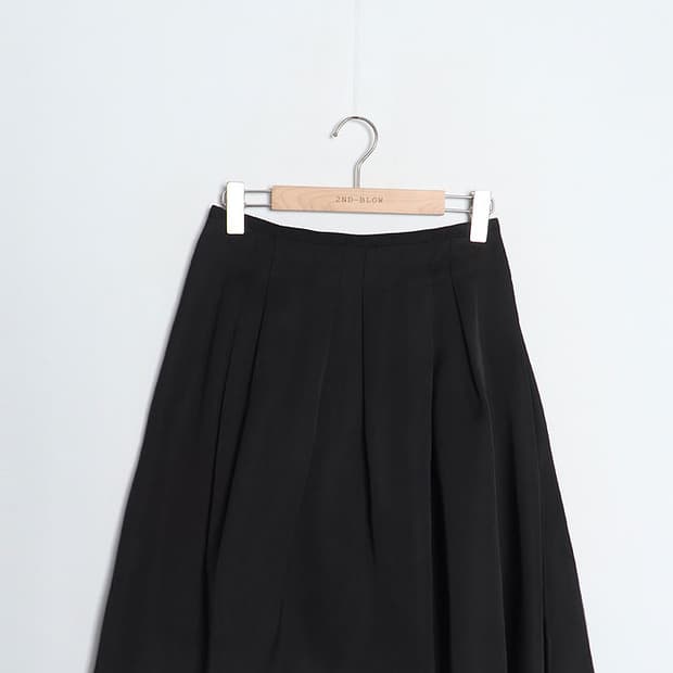 LANVIN en Bleu Flared Mid Skirt (27)