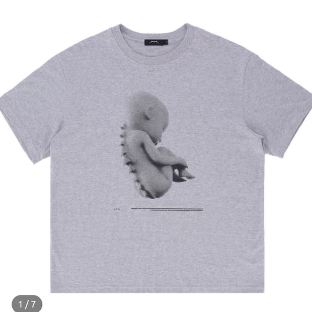 구매글 lumo t shirt멜란지 그레이 1사이즈