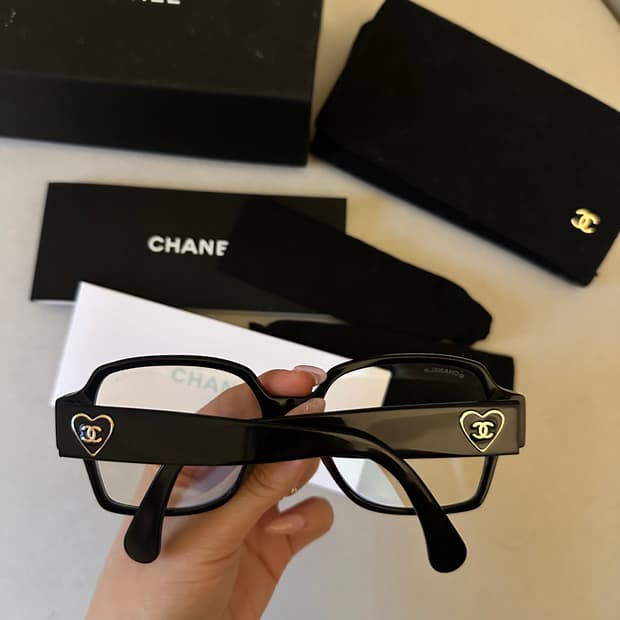 샤넬 하트 로고 안경 A71470 54N